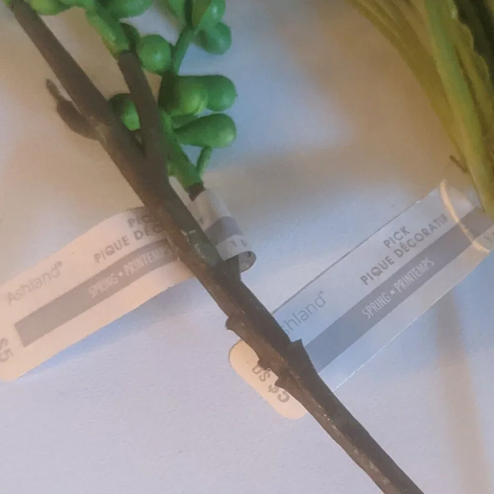 NWT Ashland 2 Spiky Tropical Round Succulent Stems Faux Floral Decor Michael's
